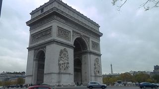 パリに来たことを実感しました