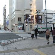 南北線すすきの駅とは地上で行き来