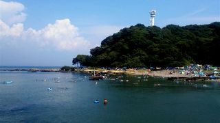 海水浴場もある東京湾の岬