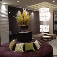 ロビーがきれいです