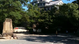 天守閣からの岡山市内の眺めは絶景です