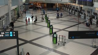 とても綺麗な空港です