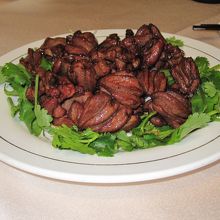 炒め物です。日本人好みの味付け。