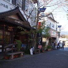 門前町の雰囲気