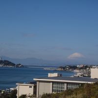 江の島と富士山