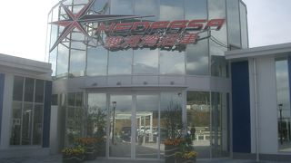 景色のよいサービス・エリア。