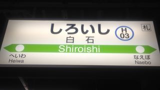 JRの北側は鉄道、南側は地下鉄が便利