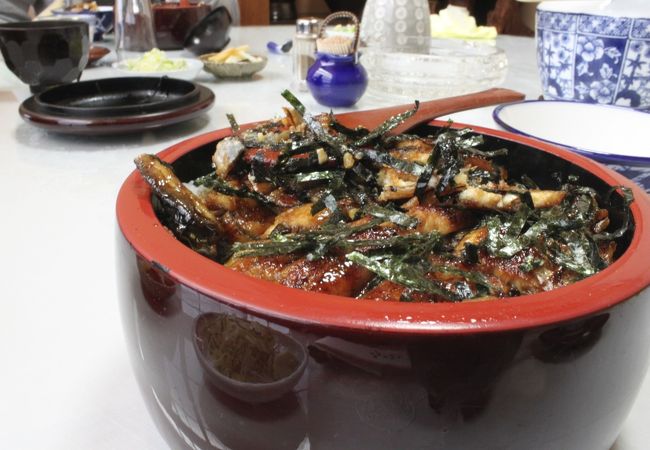 とても美味しいひつまぶし