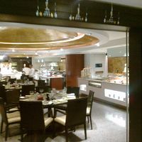 ホテルの中のレストラン入口