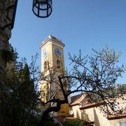 エズ村の教会「Church Notre-Dame-de l'Assomption」は素敵です♪近くに隠れたビュースポットあります♪