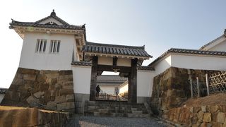 海が見渡せる城