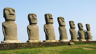 モアイがいます！