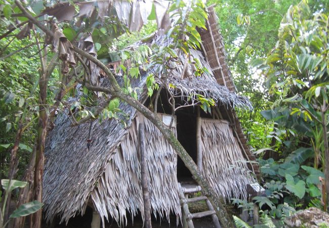 再現された住居