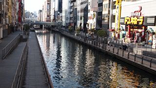 道頓堀の気持ちのいい散策