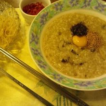 アワビ粥　10000ウォン