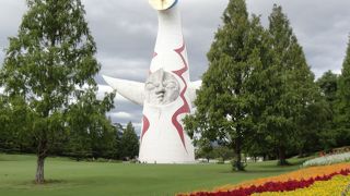 万博の象徴、遠くから目にしただけでも感動！