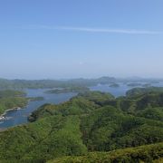 リアス式海岸と真珠