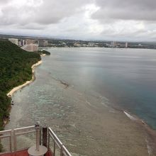 グアムの海がきれい