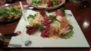 しゃぶしゃぶと刺身がうまい