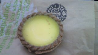 コーヒー味のエッグタルト