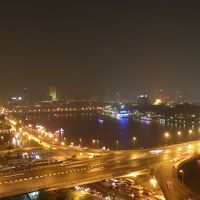 ヒルトンから街の眺め