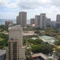 海に向かって右側の眺望