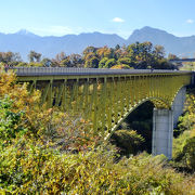 八ヶ岳高原大橋からの紅葉