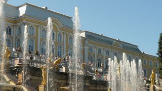 とにかく噴水がすごい