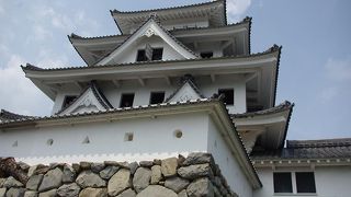 郡上八幡の街を見下ろす城