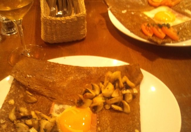 今のところ都内でベスト３に入るガレットかと！