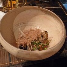 あげなすの塩ポン酢 