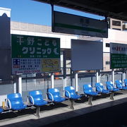 水戸市内の駅です