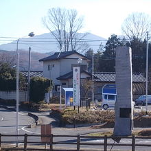 ホームからの風景