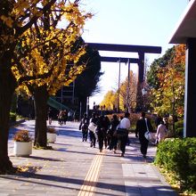 九段坂からの靖国神社