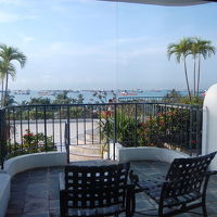 バルコニーからの風景