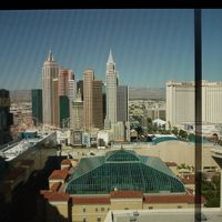 ストリップ方面が見えました。