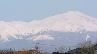 おくりびとに登場する美しい鳥海山（ちょうかいさん）
