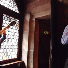 すぐお隣で演奏してくださいました。楽しかったです。