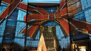 １０分くらいのストーリー仕立ての映写