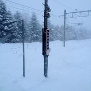 鉄道と国道を跨る自由通路がある駅