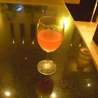 ウェルカムドリンク　チェックインの時に出してくれました。