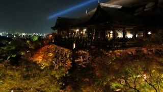清水寺　紅葉のライトアップ