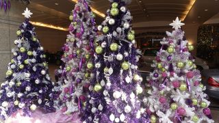 【香港】色遣いが綺麗なイルミネーション