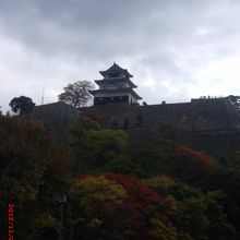 町の天守でした。