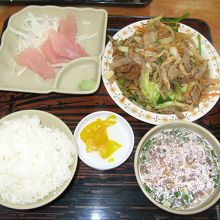 中味イリチー定食