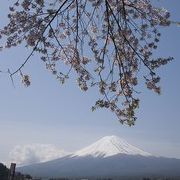 河口湖の富士山絶景ポイント