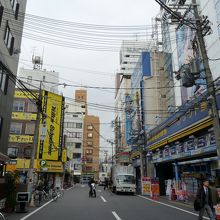 でんでんタウン（一本路地を入ったところ）
