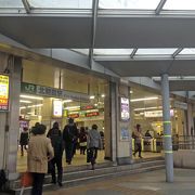 JR武蔵野線北朝霞駅は、東武東上線朝霞台駅との乗換駅です