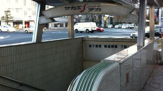 名前の通り栄の地下街です!!