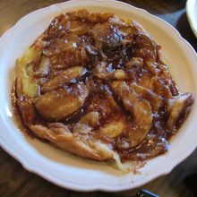 アップルパンケーキです